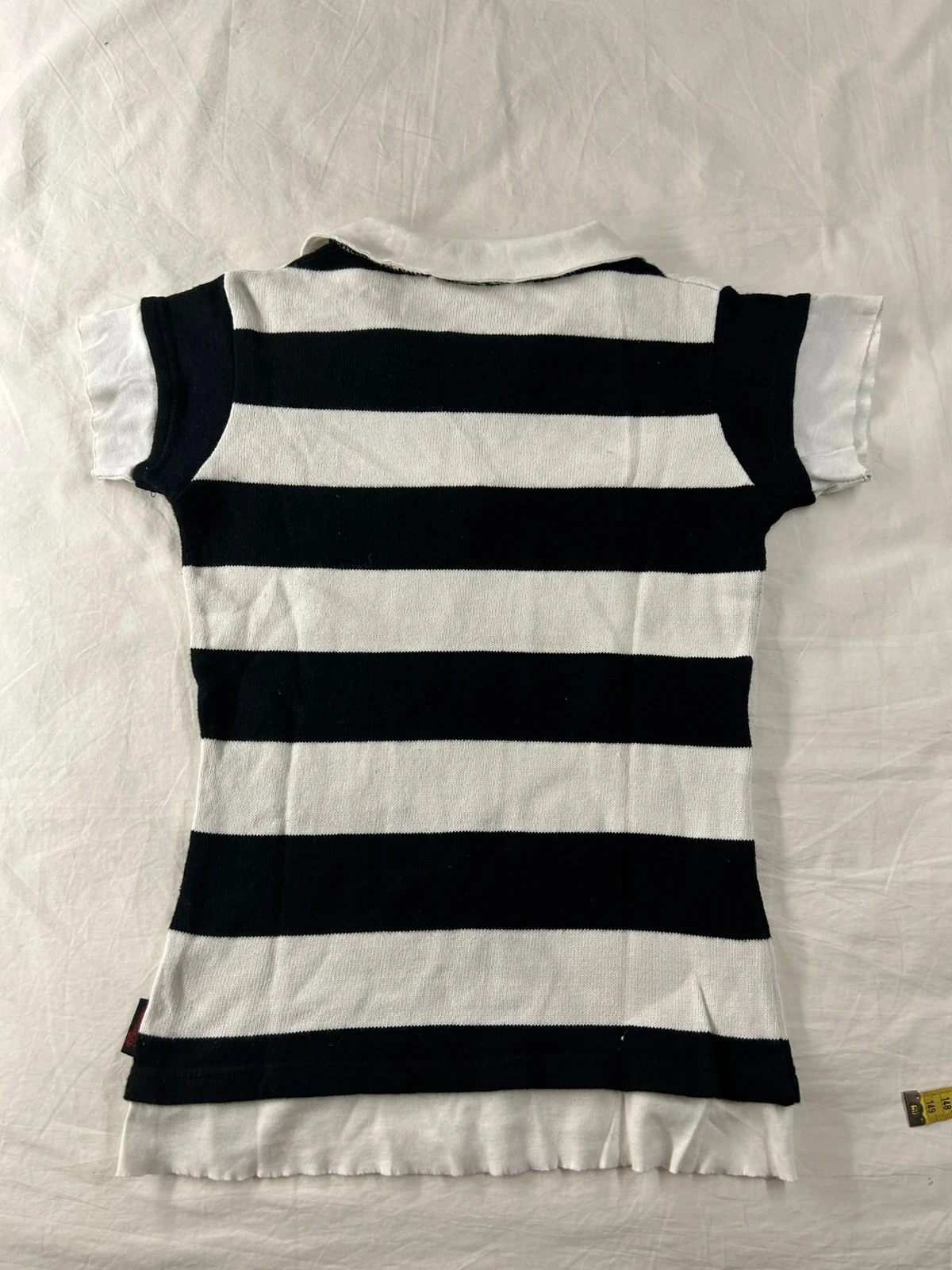 Polo rayado Disneyland resort paris estilo vintage retro Y2K talla s / 100% Algodón / fabricado en Portugal – photo 14
